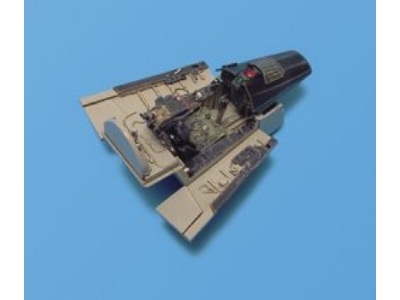 F-8E Crusader cockpit set - Academy - zdjęcie 1