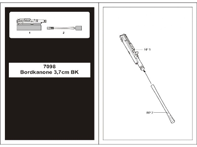 Bordkanone 3,7cm BK 2x  - zdjęcie 2