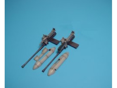 Ju 87G  2 x 3,7 cm Bordkanone pods - Hasegawa - zdjęcie 1