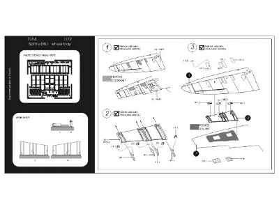Supermarine SPITFIRE Mk. I gun bay - Tamiya - zdjęcie 2