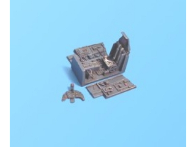 Messetschmitt Bf 109G cockpit set - Hasegawa - zdjęcie 1