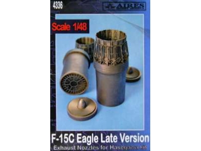 F-15C exhaust nozzles - late version - Hasegawa - zdjęcie 1