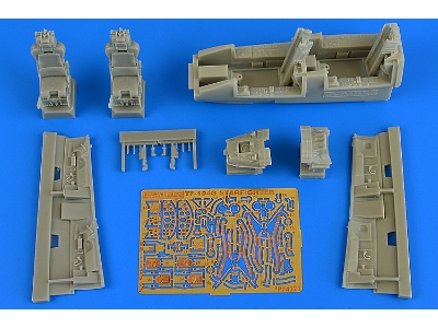 TF-104G cockpit set - Hasegawa - zdjęcie 1