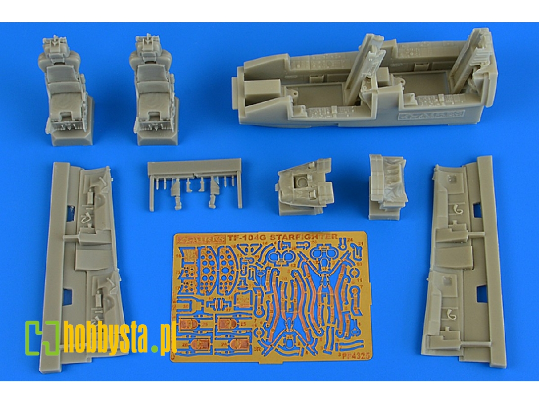 TF-104G cockpit set - Hasegawa - zdjęcie 1 TF-104G cockpit set - Hasegawa - zdjęcie 1