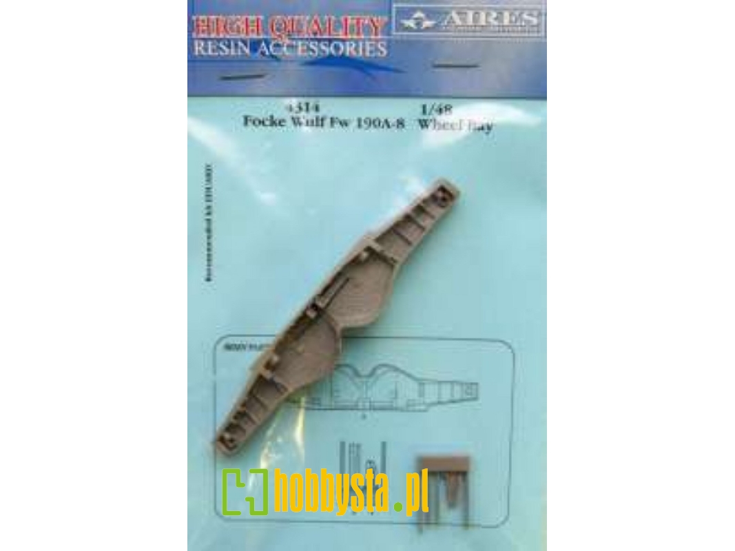 Fw 190A-8 wheel bay - Eduard - zdjęcie 1 Fw 190A-8 wheel bay - Eduard - zdjęcie 1
