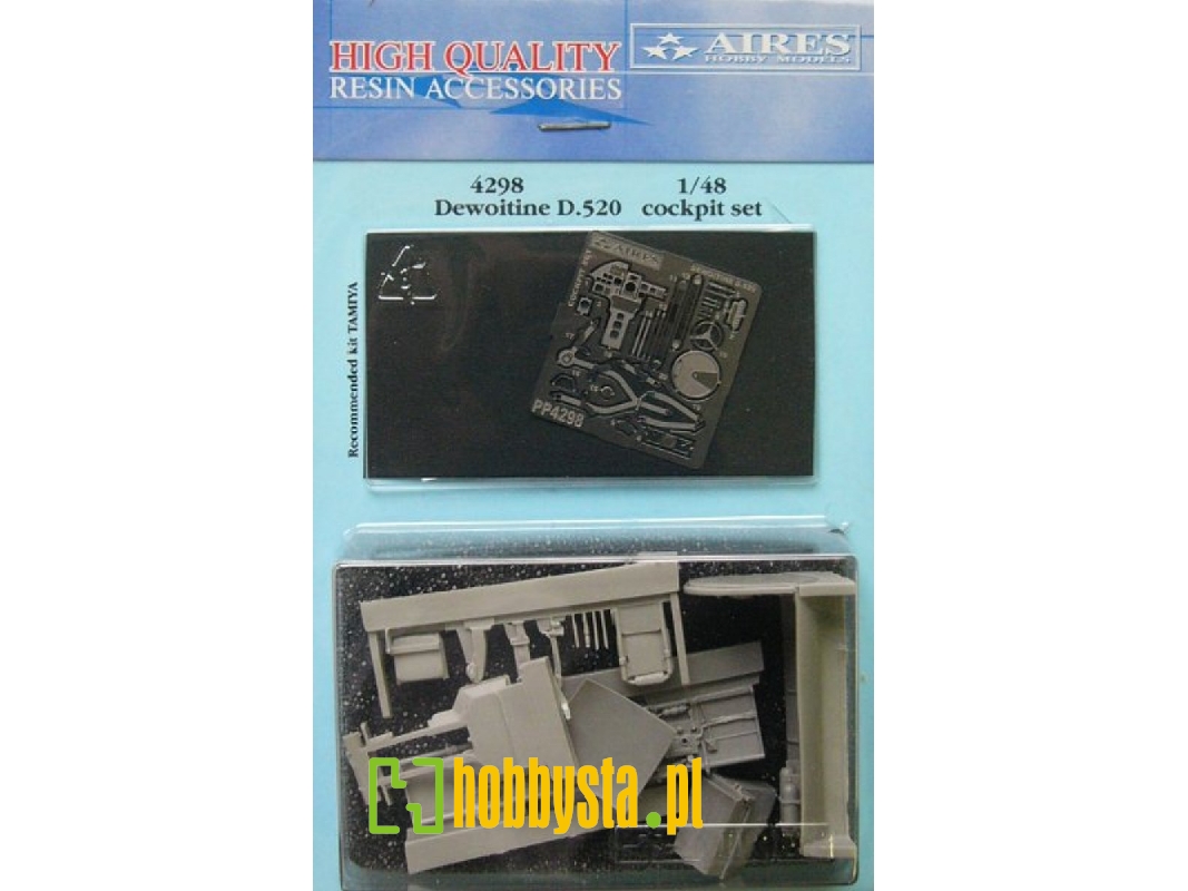 Dewoitine D.520 cockpit set - Tamiya - zdjęcie 1 Dewoitine D.520 cockpit set - Tamiya - zdjęcie 1