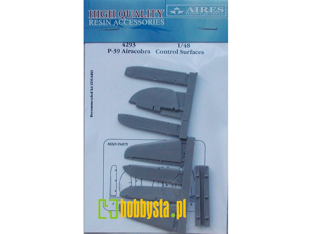P-39 control surfaces - Eduard - zdjęcie 1 P-39 control surfaces - Eduard - zdjęcie 1