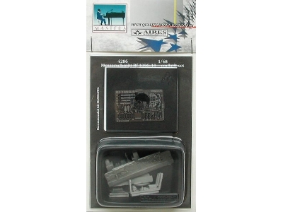 Bf 109G-10 cockpit set - new tool - Hasegawa - zdjęcie 1