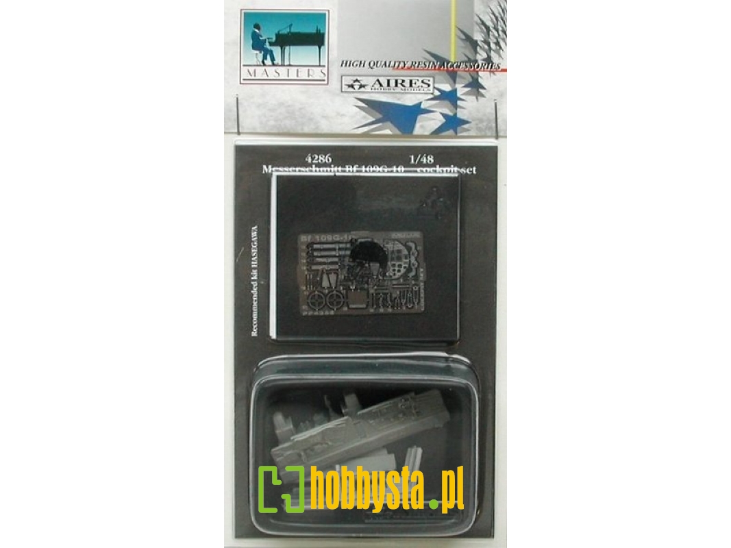 Bf 109G-10 cockpit set - new tool - Hasegawa - zdjęcie 1 Bf 109G-10 cockpit set - new tool - Hasegawa - zdjęcie 1