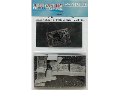 Bf 109G-6 cockpit set (early) - Hasegawa - zdjęcie 1