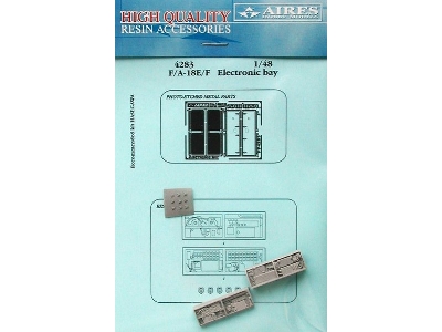 F/A-18E/F Super Hornet electronic bay - Hasegawa - zdjęcie 1