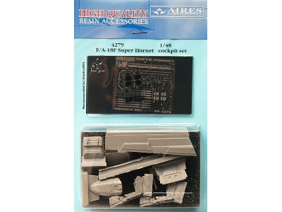F/A 18F Super Hornet cockpit set - Hasegawa - zdjęcie 1