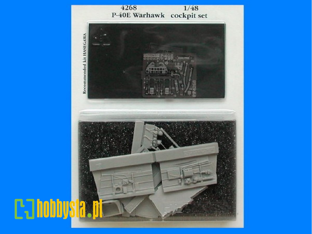 P-40E Warhawk cockpit set - Hasegawa - zdjęcie 1 P-40E Warhawk cockpit set - Hasegawa - zdjęcie 1