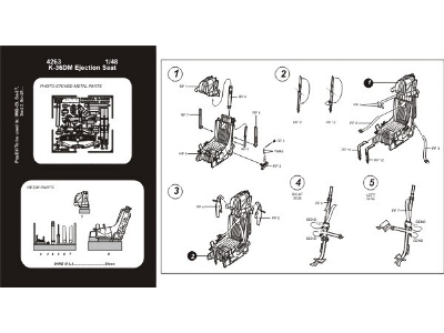 K-36DM ejection seat (MiG-29, Su-27...)  - zdjęcie 2