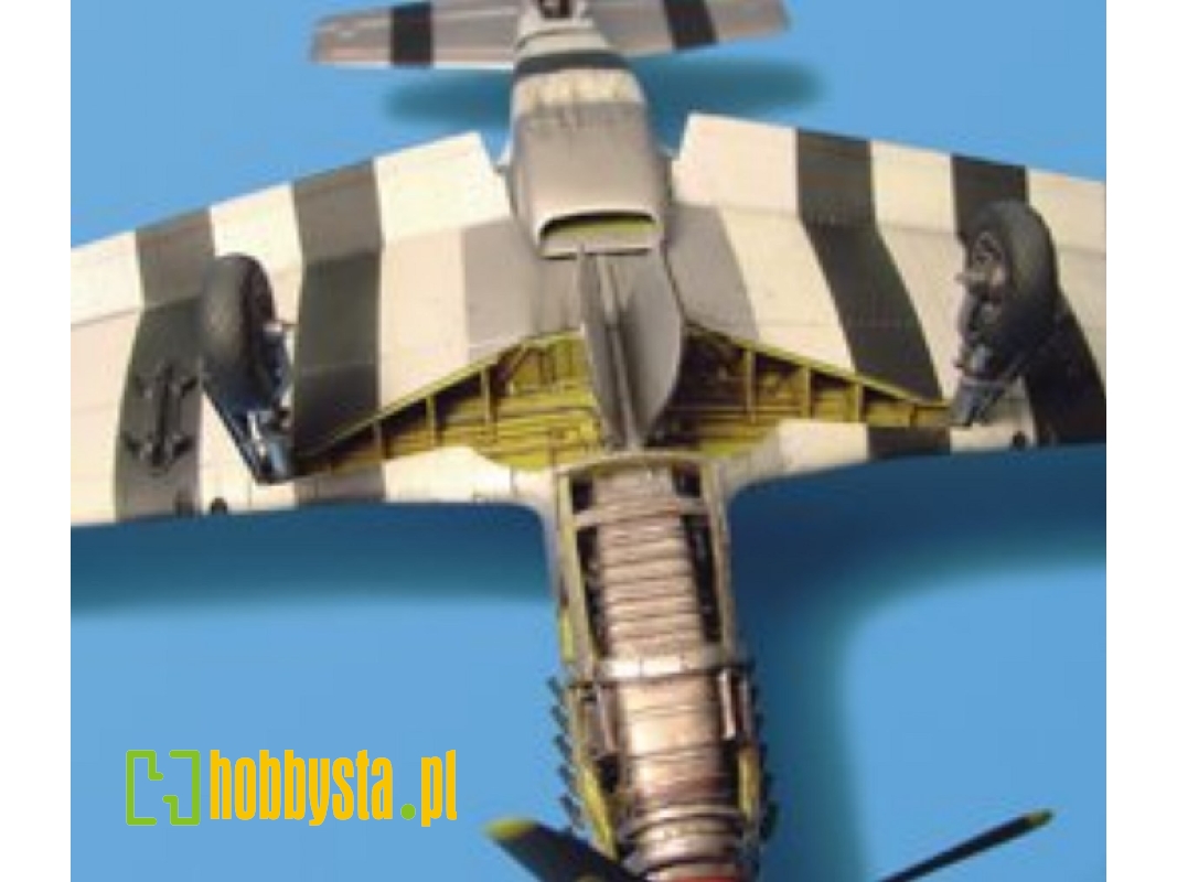 P-51D Mustang wheel bay - Tamiya - zdjęcie 1 P-51D Mustang wheel bay - Tamiya - zdjęcie 1
