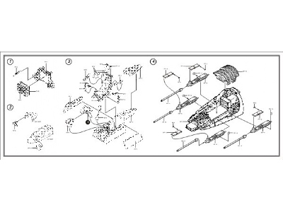 F-84G THUNDERJET detail set - Tamiya - zdjęcie 2