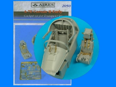 A-7E Corsair II (Early) cockpit set - Trumpeter - zdjęcie 1