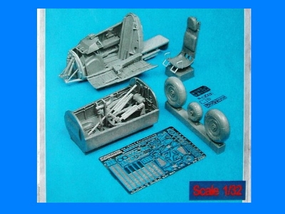 He 162A-2 detail set - Revell - zdjęcie 1