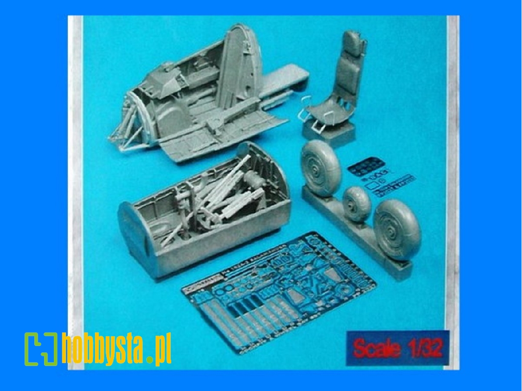 He 162A-2 detail set - Revell - zdjęcie 1 He 162A-2 detail set - Revell - zdjęcie 1