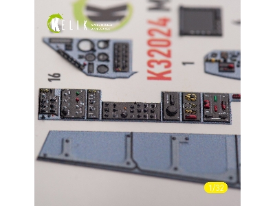 Mirage 2000c - Interior 3d Decals For Kitty Hawk/Zimi Models Kit - zdjęcie 10