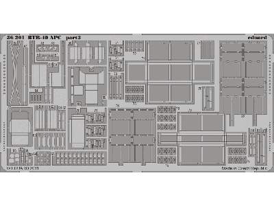  BTR-40 APC 1/35 - Trumpeter - blaszki - zdjęcie 3