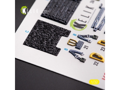F-117a - Type 1 Interior 3d Decals For Trumpeter Kit - zdjęcie 5