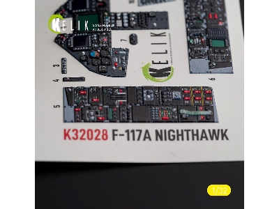 F-117a - Type 2 Interior 3d Decals For Trumpeter Kit - zdjęcie 4