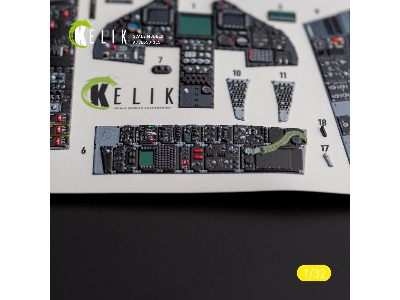 F-117a - Type 2 Interior 3d Decals For Trumpeter Kit - zdjęcie 5