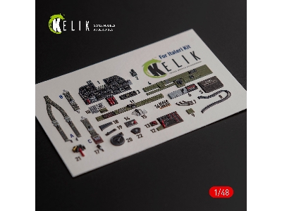 &#1056;-47d 'thunderbolt' Interior 3d Decals For Italeri/Academy Kit - zdjęcie 1