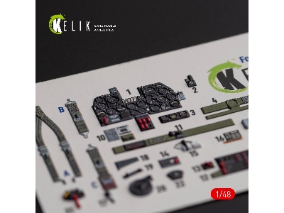 &#1056;-47d 'thunderbolt' Interior 3d Decals For Italeri/Academy Kit - zdjęcie 3