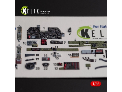 &#1056;-47d 'thunderbolt' Interior 3d Decals For Italeri/Academy Kit - zdjęcie 4