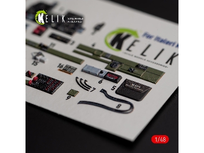 &#1056;-47d 'thunderbolt' Interior 3d Decals For Italeri/Academy Kit - zdjęcie 5
