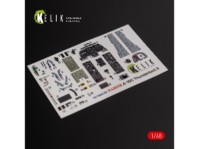 A-10c 'thunderbolt Ii' Interior 3d Decals For Italeri Kit - zdjęcie 1