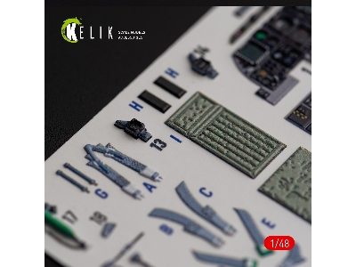 A-10c 'thunderbolt Ii' Interior 3d Decals For Italeri Kit - zdjęcie 6