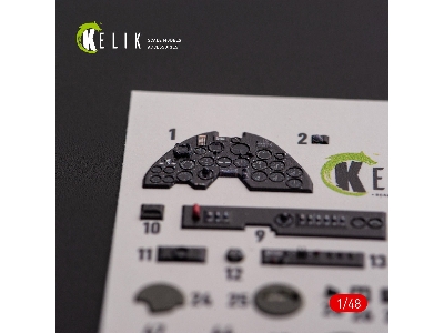 &#1056;-38f 'lightning' - Interior 3d Decals For Academy Kit - zdjęcie 9