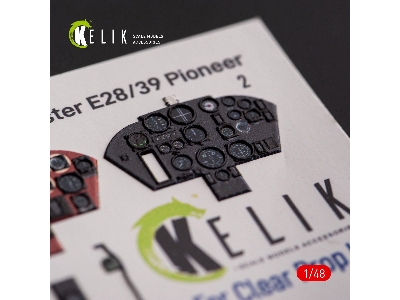 Gloster E28/39 Pioneer - Interior 3d Decals For Clearprop Kit - zdjęcie 1