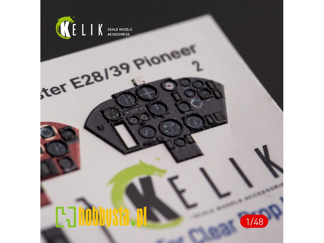 Gloster E28/39 Pioneer - Interior 3d Decals For Clearprop Kit - zdjęcie 1 Gloster E28/39 Pioneer - Interior 3d Decals For Clearprop Kit - zdjęcie 1