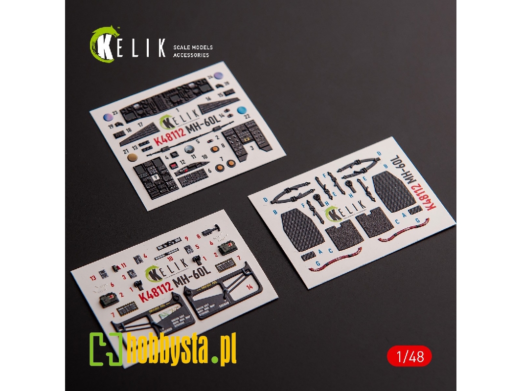 Mh-60l Black Hawk - Interior 3d Decals For Icm Kit - zdjęcie 1 Mh-60l Black Hawk - Interior 3d Decals For Icm Kit - zdjęcie 1