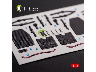 Uh-60a Black Hawk - Type 1 Interior 3d Decals For Icm Kit - zdjęcie 3