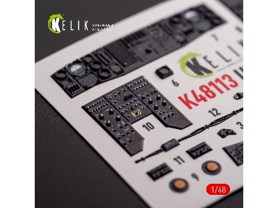 Uh-60a Black Hawk - Type 1 Interior 3d Decals For Icm Kit - zdjęcie 8