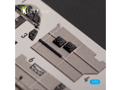 Brewster 239e - Interior 3d Decals For Hobby 2000/Hasegawa Kit - zdjęcie 4