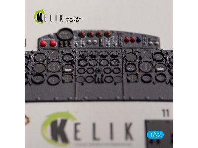 Vickers Valiant B(Pr)k.1 Front Cockpit - Interior 3d Decals For Airfix Kit - zdjęcie 3