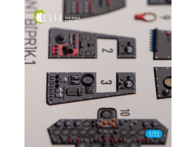 Vickers Valiant B(Pr)k.1 Front Cockpit - Interior 3d Decals For Airfix Kit - zdjęcie 7