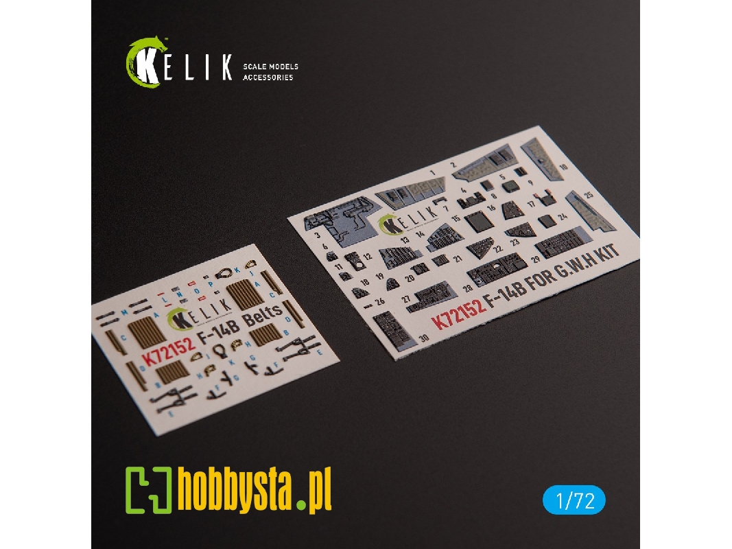 F-14b - Interior 3d Decals For Gwh Kit - zdjęcie 1 F-14b - Interior 3d Decals For Gwh Kit - zdjęcie 1