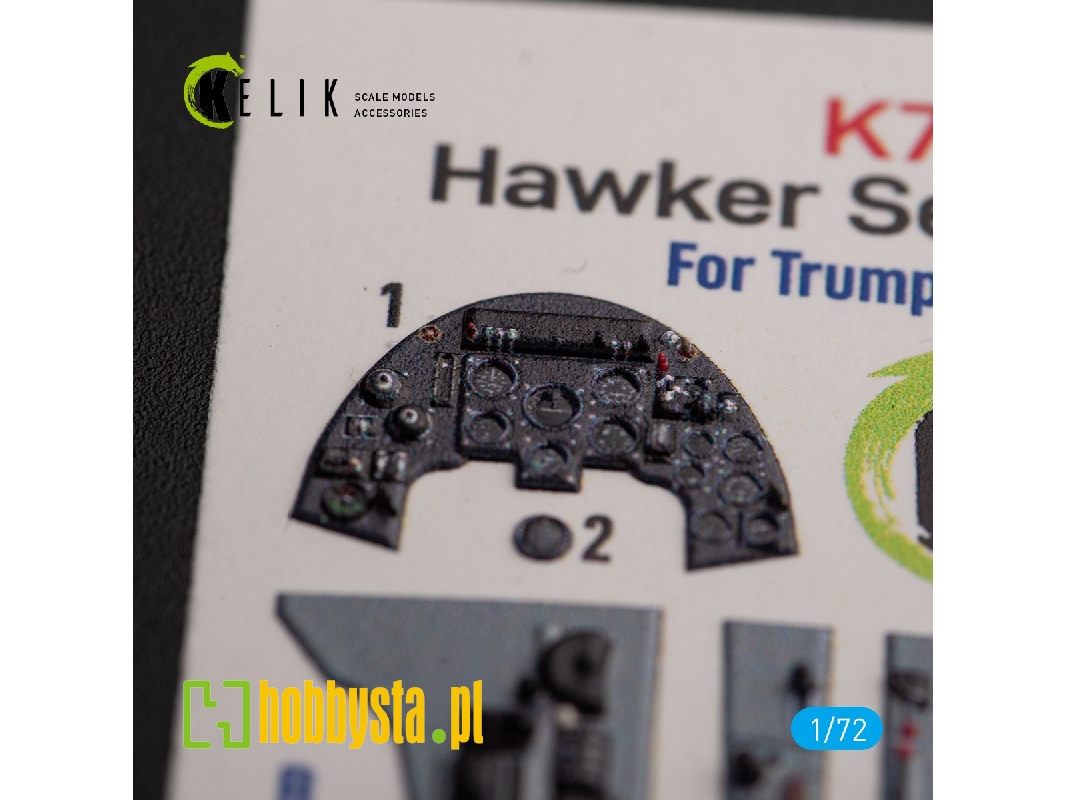 Hawker Sea Fury Fb.11 - Interior 3d Decals For Trumpeter Kit - zdjęcie 1 Hawker Sea Fury Fb.11 - Interior 3d Decals For Trumpeter Kit - zdjęcie 1
