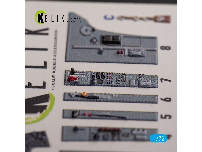 Hawker Sea Fury Fb.11 - Interior 3d Decals For Trumpeter Kit - zdjęcie 4