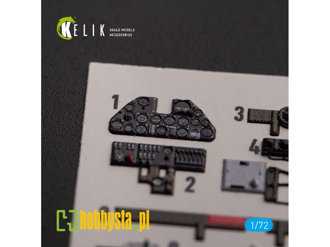P-40k - Interior 3d Decals For Special Hobby Kit - zdjęcie 1 P-40k - Interior 3d Decals For Special Hobby Kit - zdjęcie 1