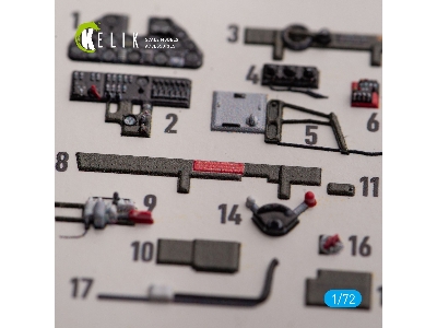 P-40k - Interior 3d Decals For Special Hobby Kit - zdjęcie 3