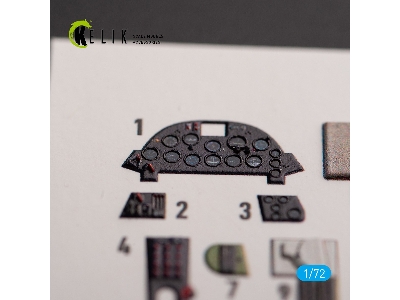 F4u-1a Corsair - Interior 3d Decals For Tamiya Kit - zdjęcie 1