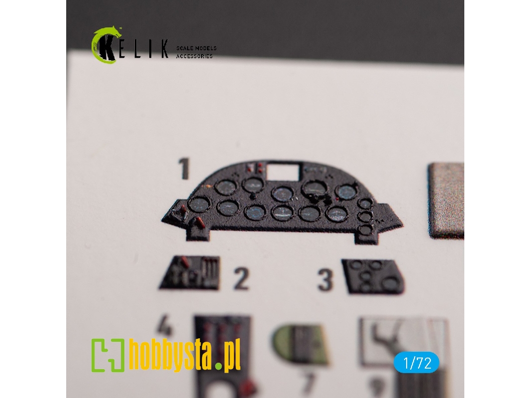F4u-1a Corsair - Interior 3d Decals For Tamiya Kit - zdjęcie 1